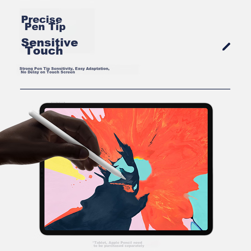 CangHua Compatible Apple Pencil Replacement Tips, Apple IPad Stylus Second Gener...