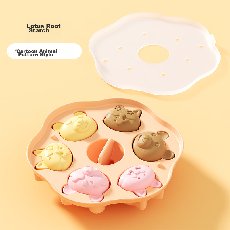 COOKSS Baby Food Steamed Cake Mold, Homemade Infant Steamed Cake Mold, Home DIY...