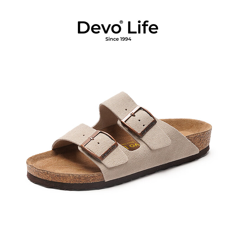 Devo Life Woven Soft Wood Slippers Unisex Summer Casual Fashion Couple Slippers...