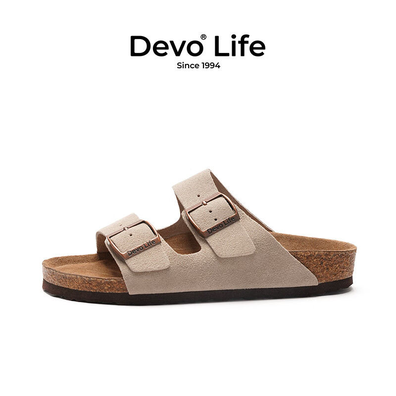 Devo Life Woven Soft Wood Slippers Unisex Summer Casual Fashion Couple Slippers...