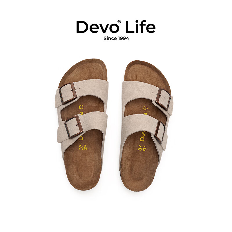 Devo Life Woven Soft Wood Slippers Unisex Summer Casual Fashion Couple Slippers...