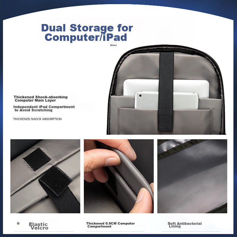 VICTORIATOURIST Backpack for Men, 15.6-Inch Laptop Bag, Notebook Bag, Large Capa...