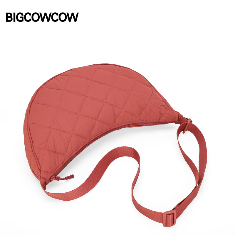 BIGCOWCOW Crossbody Bag Women Large Capacity Korean Style Versatile Stitching Du...