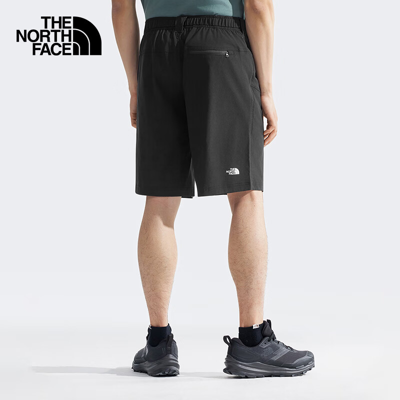 The North Face Men's Outdoor Moisture Wicking Breathable Casual Shorts 8AV6 Blac...