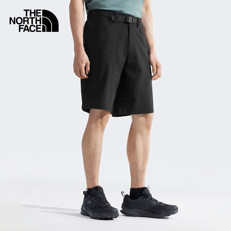 The North Face Men's Outdoor Moisture-Wicking Breathable Casual Shorts 8AV6, Bla...