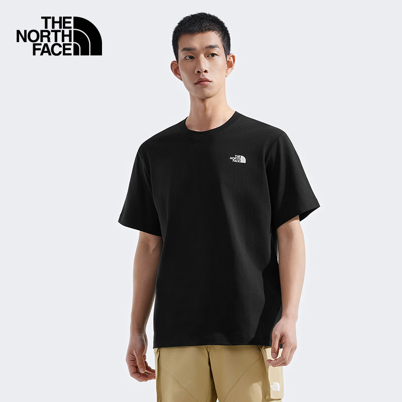The North Face Short Sleeve T-shirt for Couples Outdoor Comfortable and Breathab...