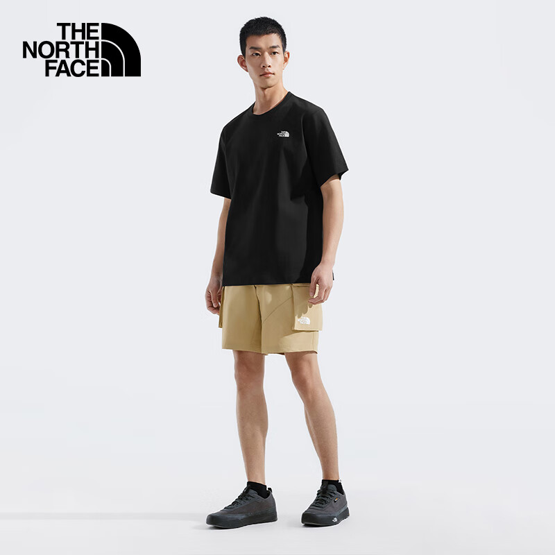The North Face Short Sleeve T-shirt for Couples Outdoor Comfortable and Breathab...
