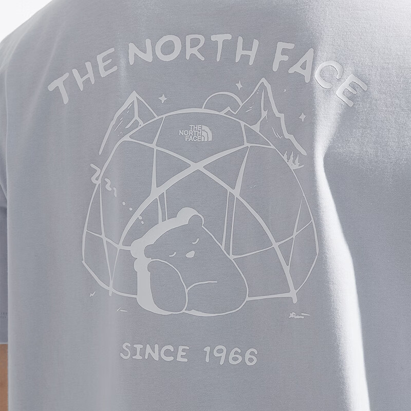 The North Face Short-Sleeve T-Shirt, Bear Couple Style, Outdoor Comfortable Brea...