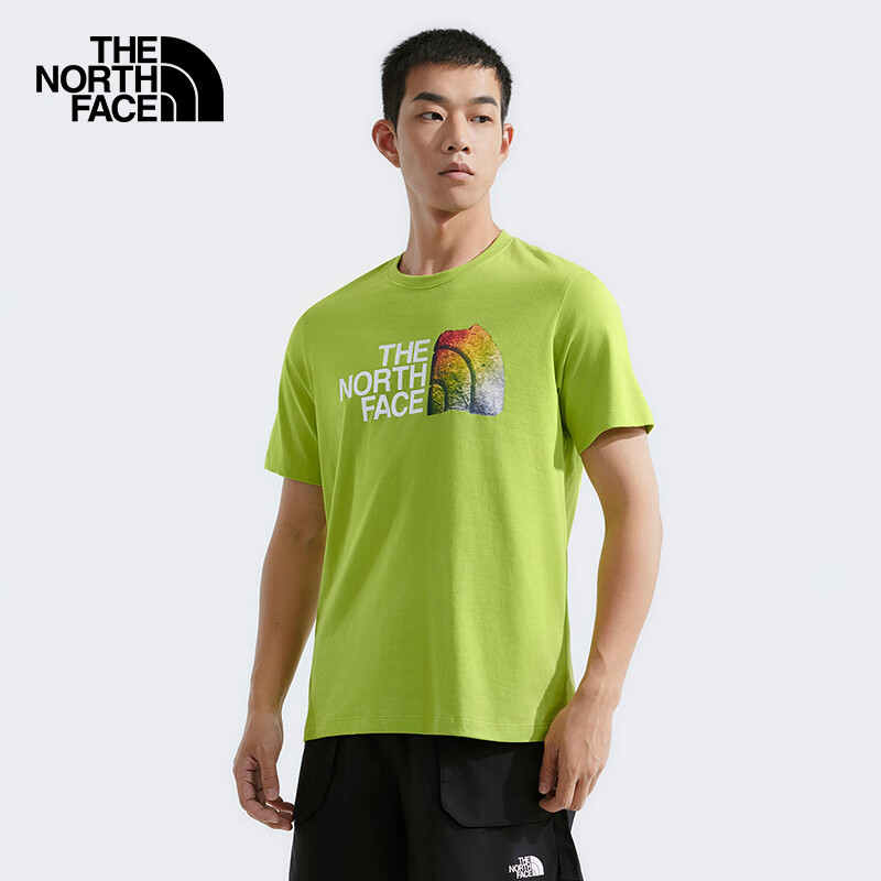 The North Face Men's Outdoor Comfortable and Stylish Printed Short Sleeve T-shir...