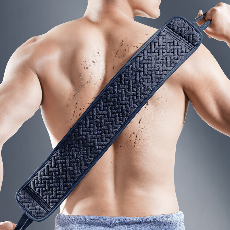 Creative Art Exfoliating Washcloth for Men, Bathing Tool, Shower Sponge, Bath Fl...