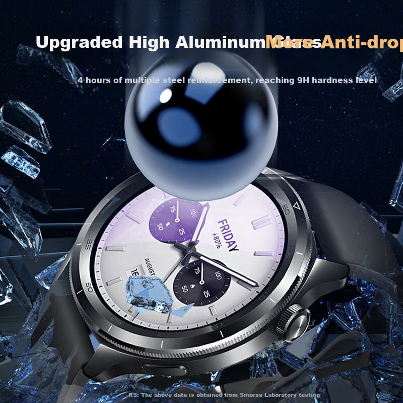 Smorss 2-Piece Instant Stick-on Artifact for Xiaomi Watch S4, Xiaomi Watch S4 Te...