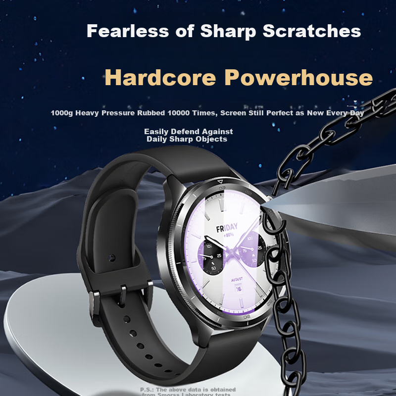 Smorss 2-Piece Instant Stick-on Artifact for Xiaomi Watch S4, Xiaomi Watch S4 Te...