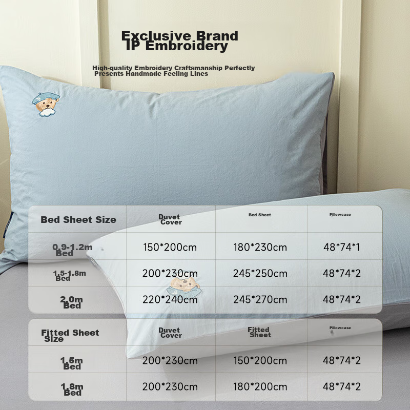 TEENIE WEENIE Winter Bedding Set, 100% Pure Cotton, Includes Fitted Sheet, Duvet...