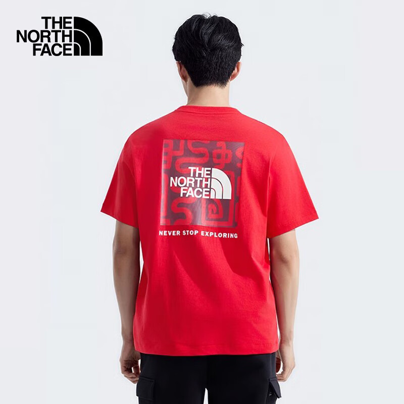 The North Face Short Sleeve T-shirt New Year's Couple Outdoor Comfortable Breath...