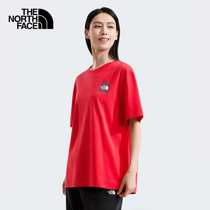 The North Face Short Sleeve T-shirt New Year's Couple Outdoor Comfortable Breath...