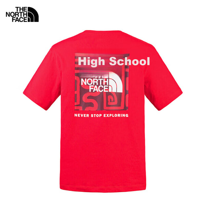 The North Face Short Sleeve T-shirt New Year's Couple Outdoor Comfortable Breath...