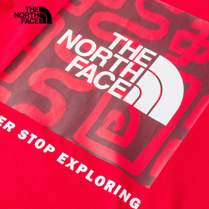 The North Face Short Sleeve T-shirt New Year's Couple Outdoor Comfortable Breath...