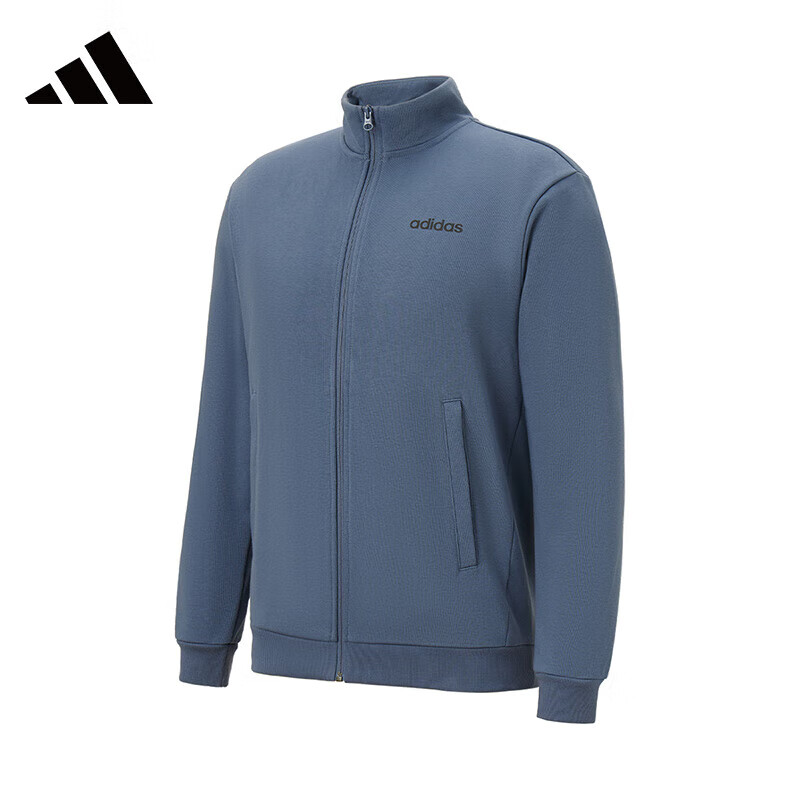 Adidas Zipper Multi-color Casual Fashion Windproof Comfortable Jacket Men's M Si...