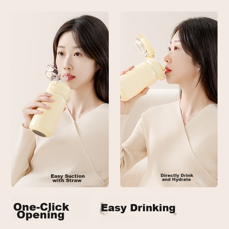 Taoqibaby Straw Cup, Specially Designed for Pregnant And Postpartum Women, Dual-...