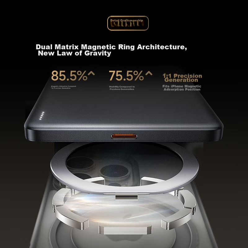 W&P [USA] Phone Case Stand for IPhone 16 Pro Max, Protective Cover with MagSafe...