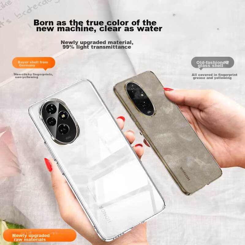 POZZO [Long-Lasting Non-Yellowing] Phone Case for HONOR 200 Pro, HONOR 200 Pro P...