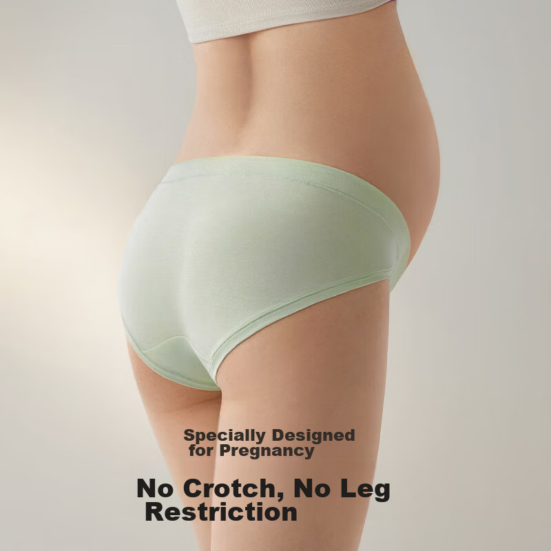 Babycare Maternity Underwear, Thin Seamless Low-Rise, Suitable for Pregnant And...