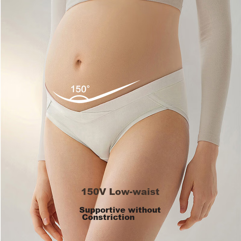 Babycare Maternity Underwear, Thin Seamless Low-Rise, Suitable for Pregnant And...