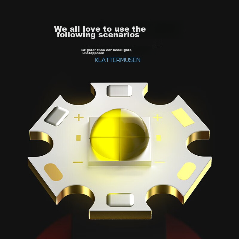 SMILING SHARK 808 P100 Headlamp, High Brightness, Outdoor Night Fishing, Fishing...