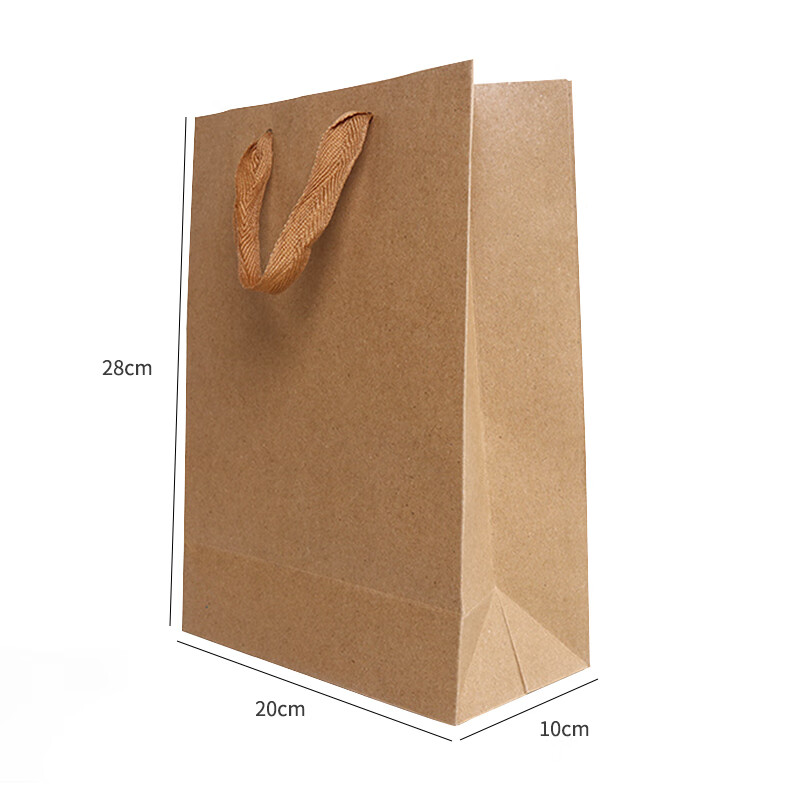 TaTanice Kraft Paper Gift Bags, Storage Bags, Handbags, Gift Bags, File Manageme...