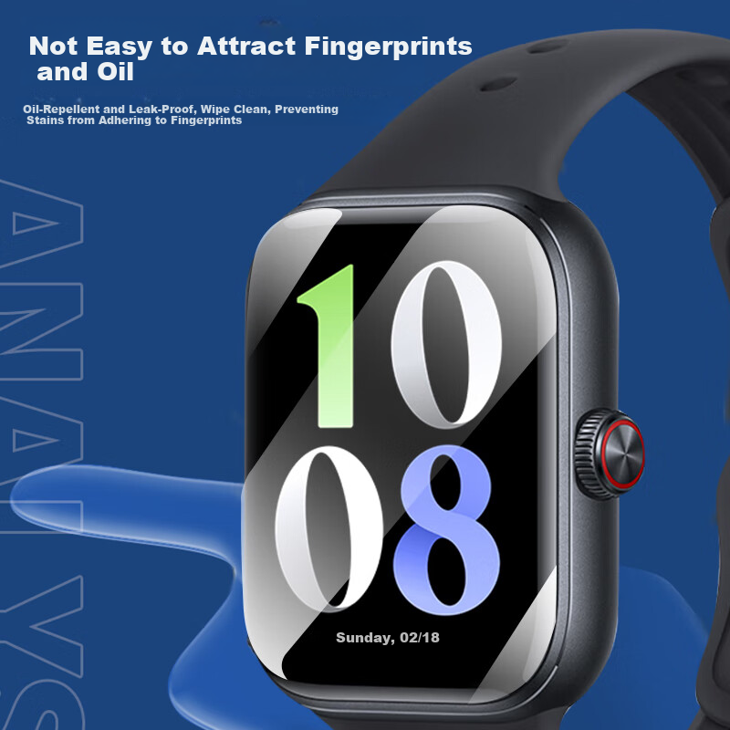 Smorss [2 Pieces Deluxe] Suitable for iQOO/vivo watch GT Screen Protector Watch...