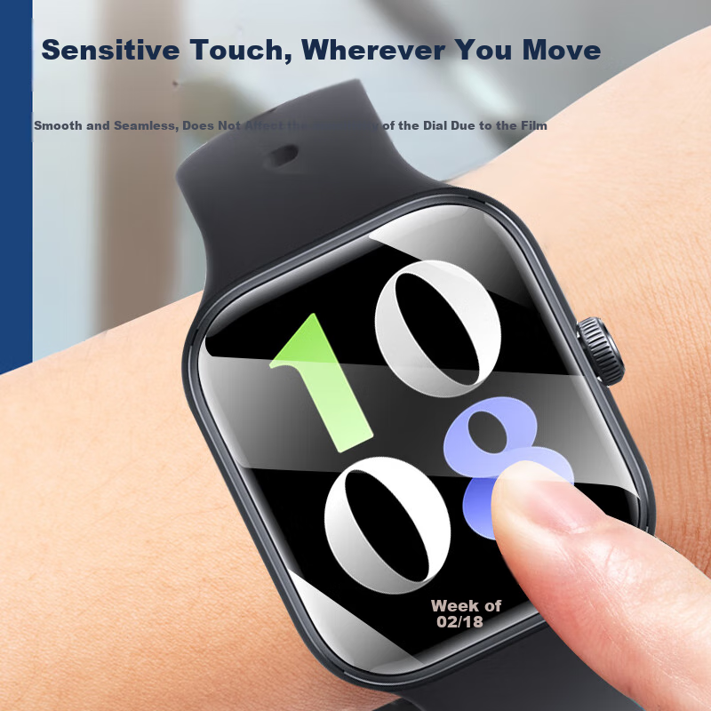 Smorss [2 Pieces Deluxe] Suitable for iQOO/vivo watch GT Screen Protector Watch...