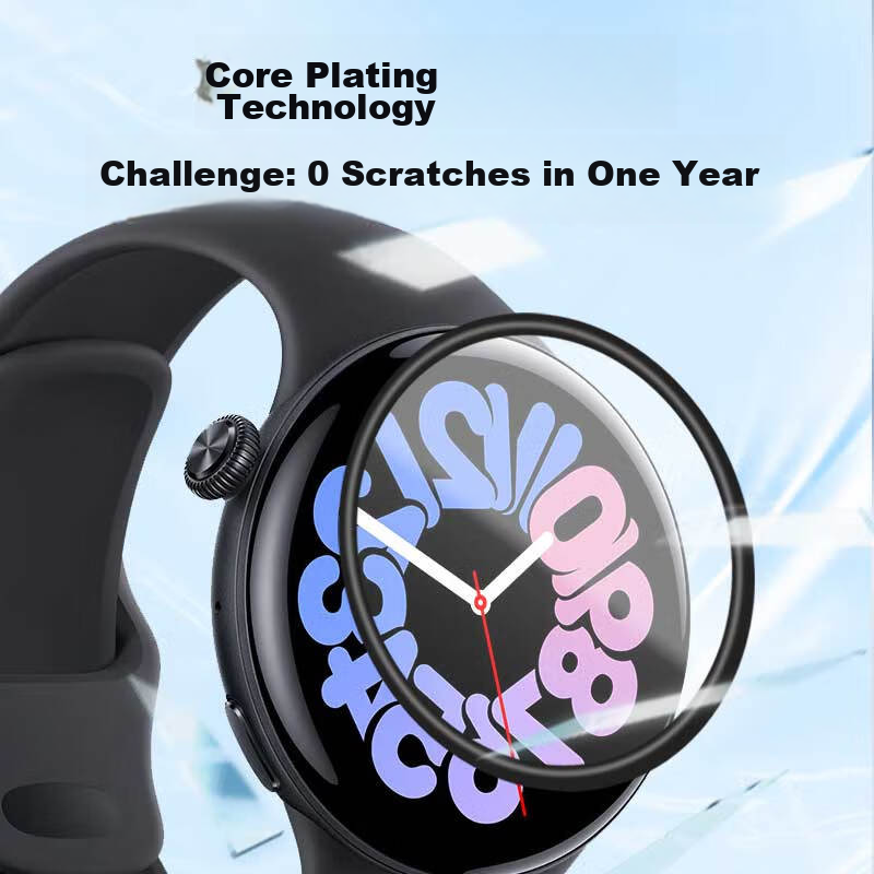 Smorss [2-Pack] Full Adhesive Composite Film for VIVO Watch 3, Watch 3 Protectiv...