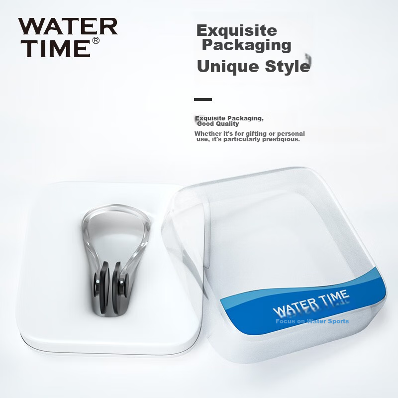 WATERTIME/Shuichuan Swimming Nose Clip for Adults, Waterproof Professional Child...