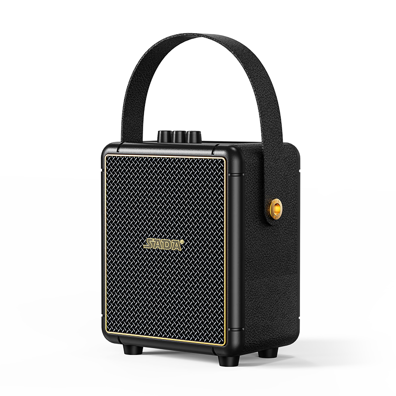 SADA K08 Outdoor Speaker, High-Power with Microphone, Portable Handheld, for Squ...