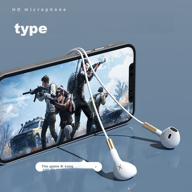 Sibyl Wired Semi-In Noise-Cancelling Headphones for Calls And Karaoke, Compatibl...