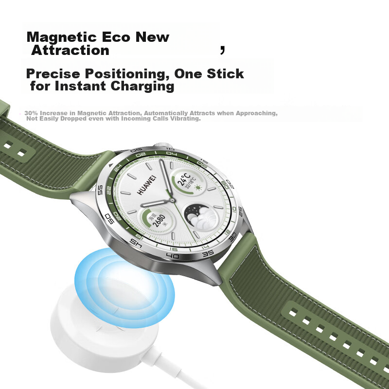 W&P Magnetic Charging Cable Compatible with Huawei Watch 5/4pro/3/gt5Pro/GT4/GT3...