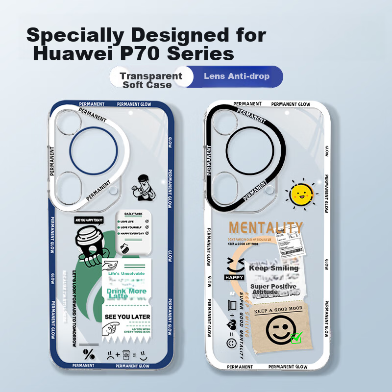 XP Compatible Huawei Pura70Ultra Phone Case, Full Lens Protection, P70Ultra Tran...