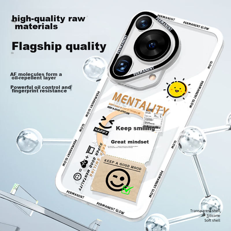 XP Compatible Huawei Pura70Ultra Phone Case, Full Lens Protection, P70Ultra Tran...