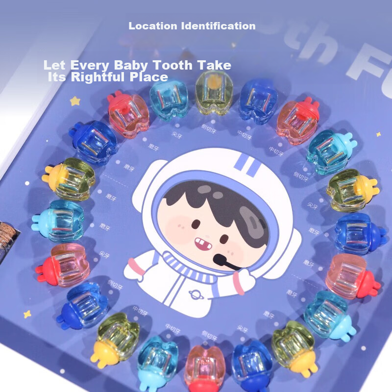 TURN SUPER Tooth Storage Box, Girls' Tooth Changing Commemorative Box, Baby Toot...