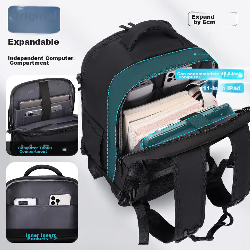 VICTORIATOURIST Backpack, Travel Bag for Men, Large Capacity Expandable Shoulder...