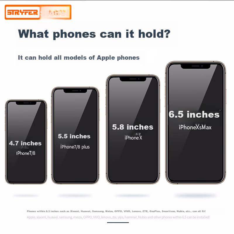 STRYFER Running Sports Armband/strap/pouch, Outdoor Cycling Waterproof Touchscre...