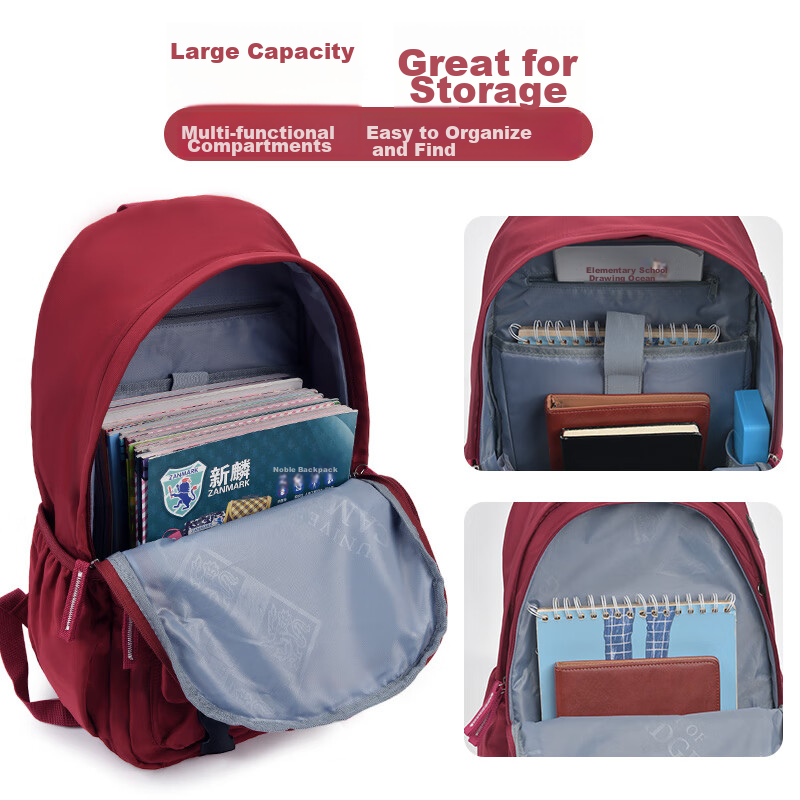 UNIVERSITY OF CAMBRIDGE Backpack for Female Students, Middle School And High Sch...