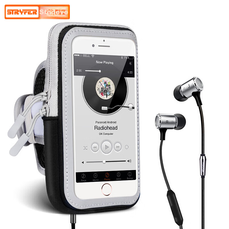 STRYFER Running Sports Armband/strap/pouch, Outdoor Cycling Waterproof Touchscre...