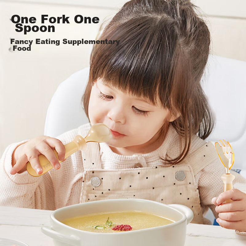 COOKSS Baby Spoon, Infant Yuanbao Spoon, Complementary Food Spoon, PPSU Material...