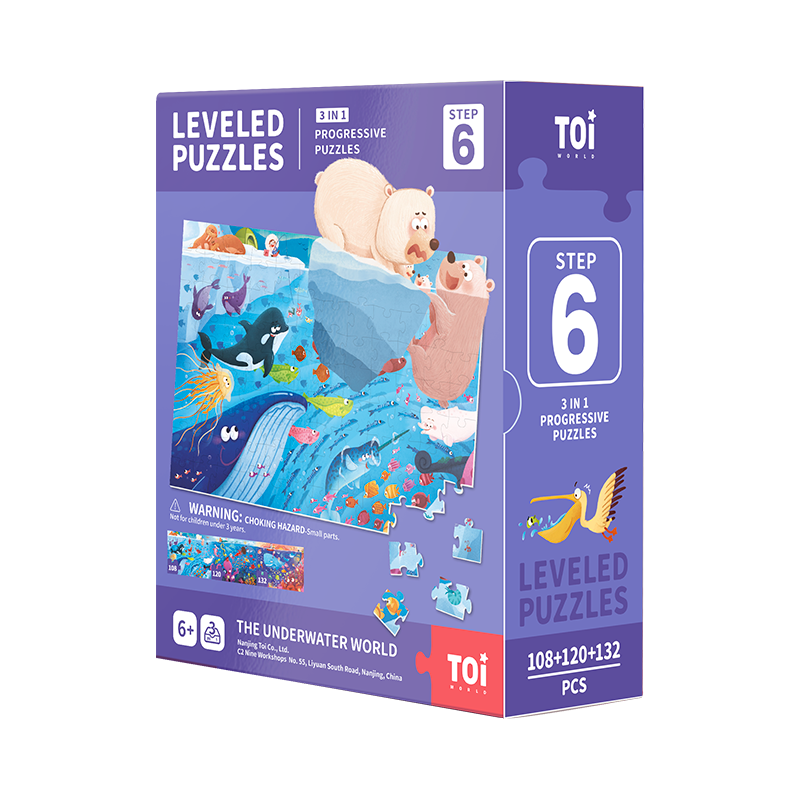 TOI Second Generation Advanced Story Puzzle Toy, Early Education for Toddlers, L...