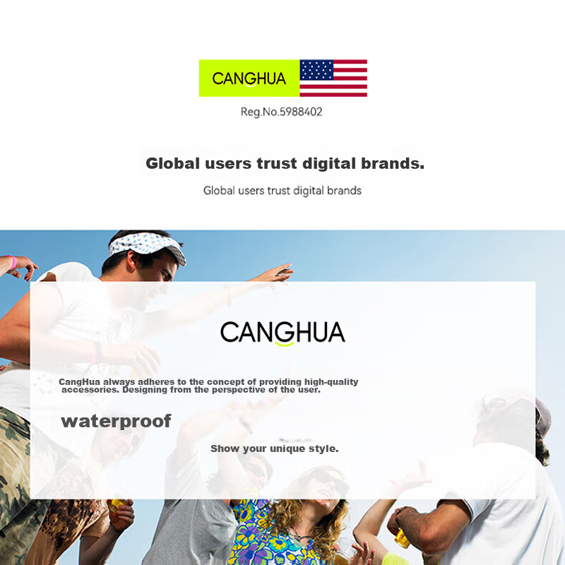 CangHua Compatible with Huawei Band 8 Strap, Replaceable Silicone Band for 8th G...