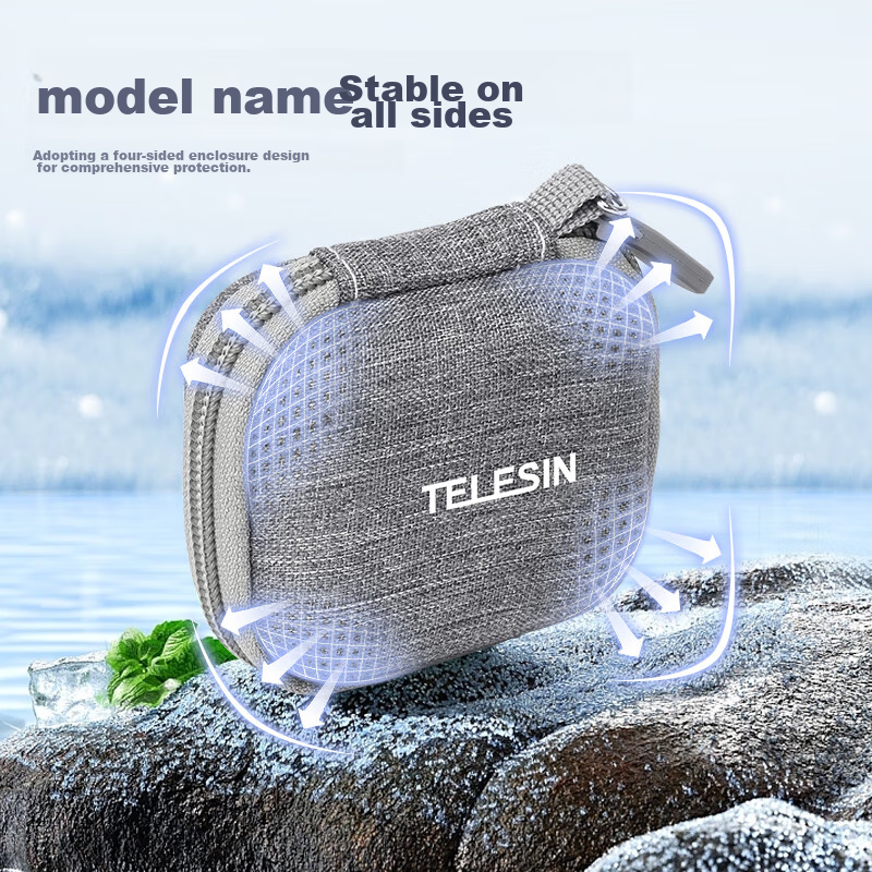 TELESIN Compatible with Insta360 GO3 Action Camera Body Protective Case, Compati...