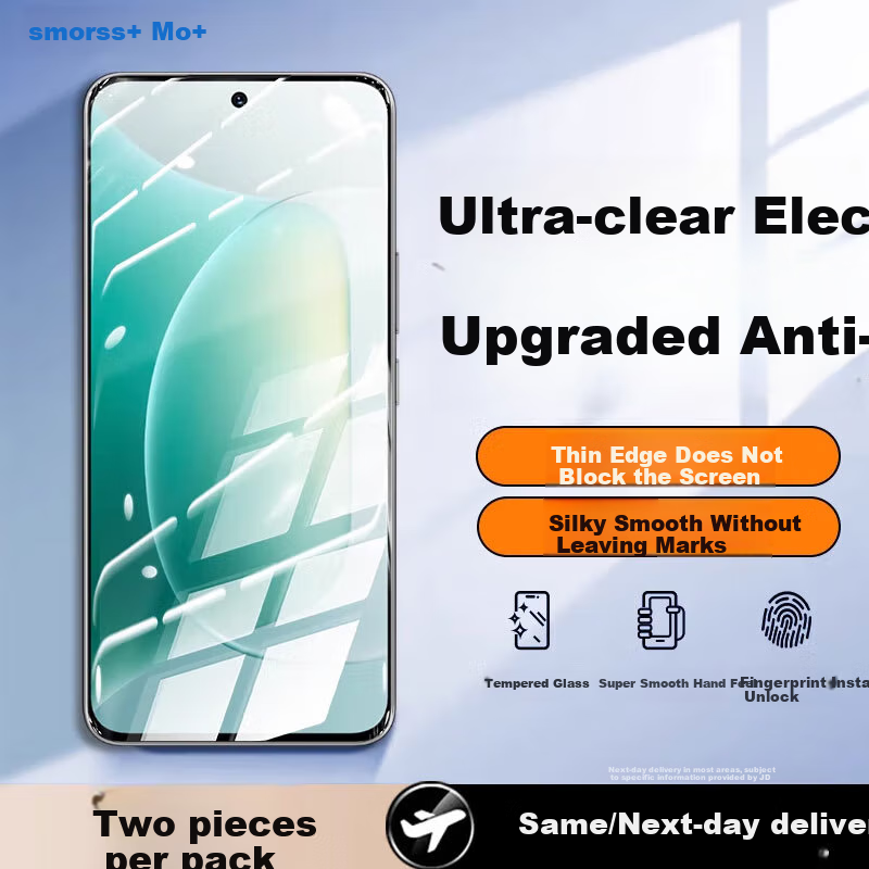 Smorss [2 Pieces Premium] Suitable for Honor 300 Tempered Glass Screen Protector...