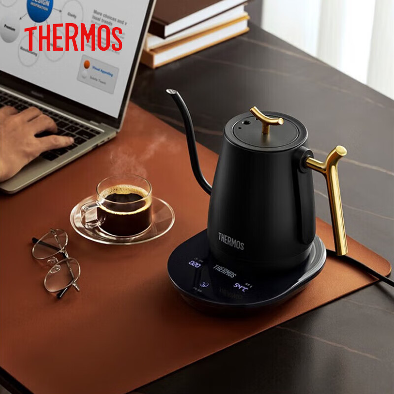 THERMOS [Government Subsidy] Electric Kettle with Temperature Control, Coffee Po...