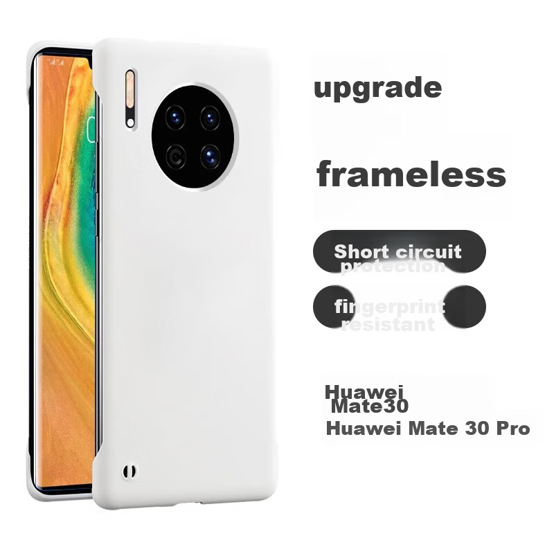 POZZO Ultra-Thin Matte Case for Huawei Mate30 Pro, Borderless Protective Cover,...